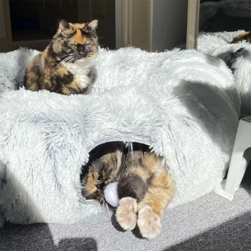 Cozy Cat Tunnel Bed